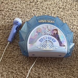 Disney Frozen Blue Boombox with Microphone